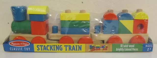 Playtive Junior Wooden Train - STACKING TRAIN Stack multi coloured blocks  612 Gaisano Grand - Gaisano Grand Store